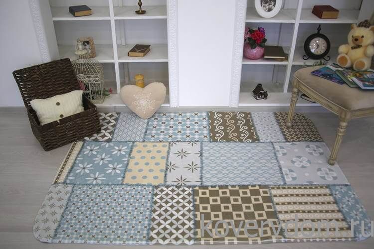 Детский развивающий 3D ковер ЛОСКУТНОЕ ОДЕЯЛО 86076